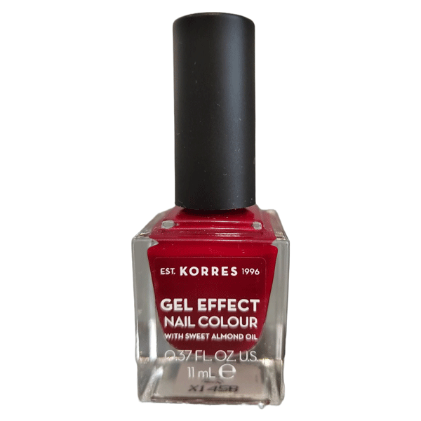 Korres Βερνίκι Νυχιών Με Αμυγδαλέλαιο Gel Effect Colour No.59 Wine Red 11ml 