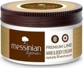Messinian Spa Κρέμα Χεριών και Σώματος με Βασιλικό Πολτό και Ελίχρυσο 250ml