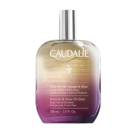 Caudalie Smooth & Glow Oil Elixir, Έλαιο Πολλαπλών Χρήσεων Για Σώμα, Μαλλιά & Ντεκολτέ 100ml