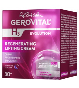 Gerovital H3 Evolution Αναζωογονητική Lifting Kρέμα Nυκτός 50ml