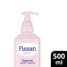 Fissan Baby Bagnetto Σαμπουάν & Αφρόλουτρο με Μέλι και Γλυκερίνη 500ml