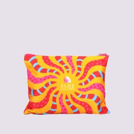 Aloe Colors Into The Sun Bag (Body Cream 100ml, Hair & Body Mist 100ml, Face Water 100ml) 