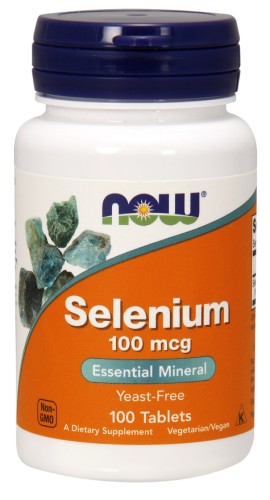 Now Foods Selenium 100mcg , 100 ταμπλέτες