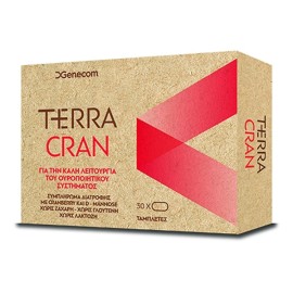 Genecom Terra Cran Συμπλήρωμα διατροφής με Κράνμπερι και D - Mannose για την καλή υγεία του ουροποιη