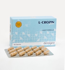 Dermageria L-Crozin Plus Hair Formula, 60tabs