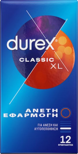 Durex Προφυλακτικά Classic XL 12τμχ