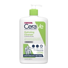 CeraVe Hydrating Cleanser Κρέμα Καθαρισμού Προσώπου & Σώματος 1L
