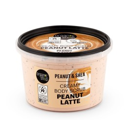 Organic Shop Peanut Latte Creamy Body Scrub Peanut & Shea 250 ml