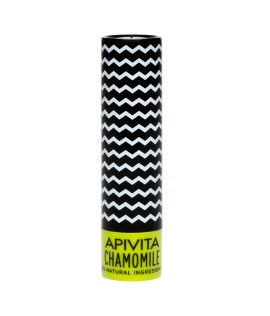 Apivita Lip Care SPF15 Balm Χειλιών Με Χαμομήλι, 4.4 Gr