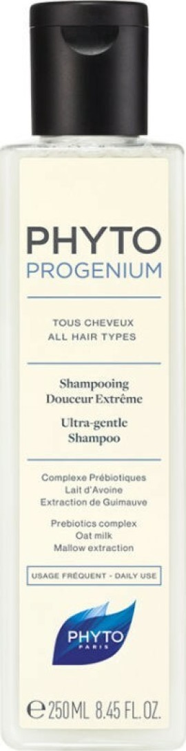Phyto Phytoprogenium Shampoo Απαλό Σαμπουάν για όλους τους Τύπους Μαλλιών 250ml