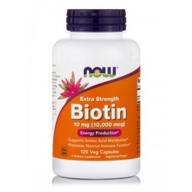 Now Foods Biotin 10mg, 120 φυτικές κάψουλες