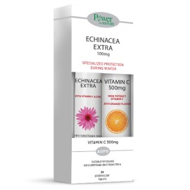 Power Health Echinacea Extra Stevia 20eff + Vitamin C 500mg 20eff