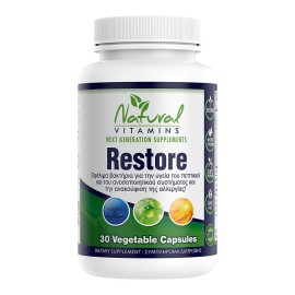 Natural Vitamins Restore, 30 Κάψουλες