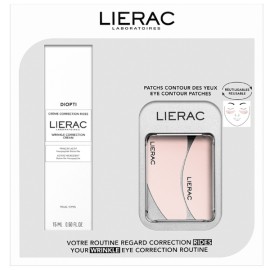 Lierac Promo Diopti Κρέμα Διόρθωσης Ρυτίδων 15ml & Επαναχρησιμοποιούμενα Patches 1 Ζευγάρι.