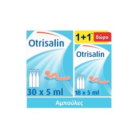 Otrisalin Αποστειρωμένος Φυσιολογικός Ορός 30 + 18 Δώρο 5ml, 48τμχ