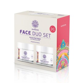 Garden Face Duo Set 1+1 Αντιρυτιδική Κρέμα Προσώπου & Ματιών με Υαλουρονικό Οξύ 2 x 50 ml