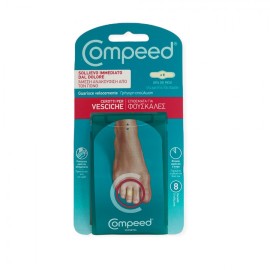 Compeed Επιθέματα για Φουσκάλες Ανάμεσα στα Δάχτυλα , 8 επιθέματα