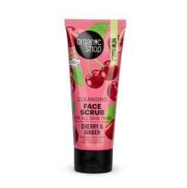 Natura Siberica Organic Shop Ginger & Cherry Cleansing Face Scrub 75ml