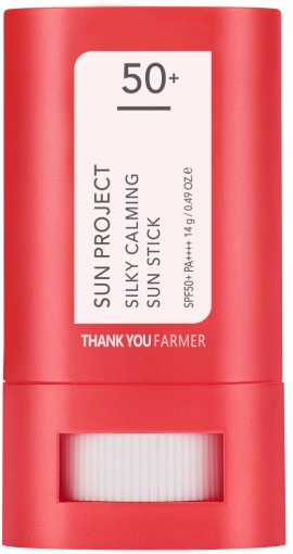 Thank You Farmer Sun Project Silky Calming Αντηλιακό Stick Προσώπου SPF50 14gr