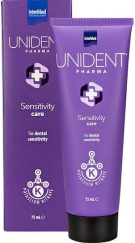 Intermed Unident Pharma Care Sensitive Οδοντόκρεμα για Οδοντική Ευαισθησία, 75ml