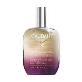 Caudalie Smooth & Glow Oil Elixir, Έλαιο Πολλαπλών Χρήσεων Για Σώμα, Μαλλιά & Ντεκολτέ 50ml