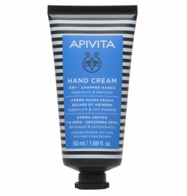Apivita Hand Cream Κρέμα Χεριών για Ξηρά-Σκασμένα με Βάλσαμο και Βιολογικό Κερί 50ml