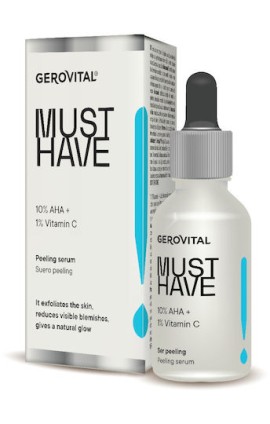 Gerovital Must Have Ορός Απολέπισης (peeling) 10% AHA + 1% Βιταμίνη C 30ml