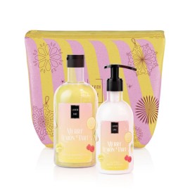Lavish Care Xmas Merry Lemon Tart Bag Set (Body Lotion 300ml+Showergel 500ml)