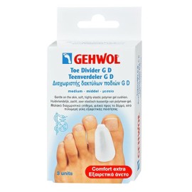 Gehwol Toe Divider GD Medium Διαχωριστής Δακτύλων Ποδιού x 3 