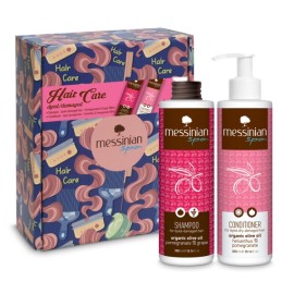 Messinian Spa Beauty Box Hair Care Shampoo Pomegranate 300ml + Conditioner 300ml