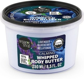 Organic Shop by Natura Siberica Dreamy Night Moonlight Calming Whipped Body Butter, 250ml