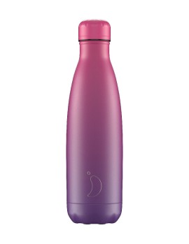 Chillys Gradient Edition Μπουκάλι Θερμός Purple Fuchsia 500ml