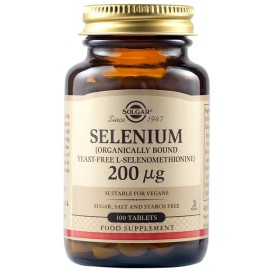 Solgar Selenium 200mcg,100 tabs