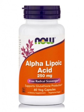 Now Alpha Lipoic Acid 250mg 60VCaps