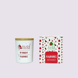 Aloe Colors Kourabies Soy Candle Αρωματικό Κερί Σόγιας, 150gr