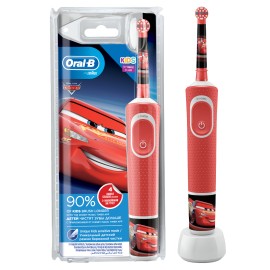 Oral-B Vitality Kids Παιδική Ηλεκτρική Οδοντρόβουρτσα Cars 3y+ 1Τμχ