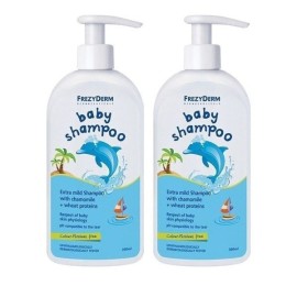 Frezyderm Baby Shampoo με Χαμομήλι 300ml με Αντλία & Δώρο 300ml