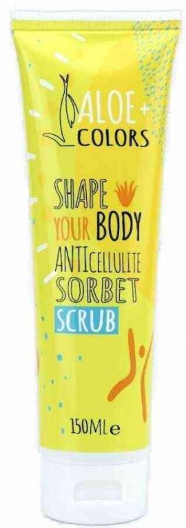 Aloe+ Colors Shape Your Body Anti-cellulite Sorbet Scrub για την Κυτταρίτιδα Γλουτών 150ml