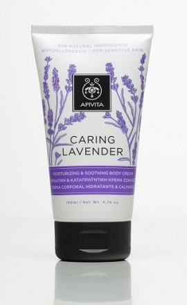 APIVITA ΕΝΥΔ&ΚΑΤΑΠΡ ΚΡ ΣΩΜΑΤΟΣ ΥΠΟΑΛ CARING LAVENDER 150ML