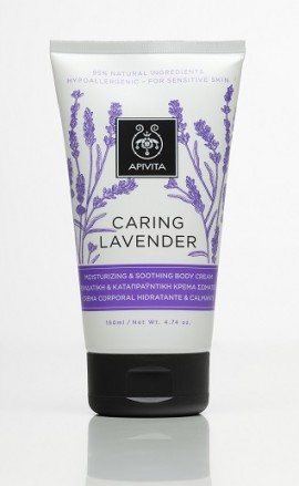 APIVITA ΕΝΥΔ&ΚΑΤΑΠΡ ΚΡ ΣΩΜΑΤΟΣ ΥΠΟΑΛ CARING LAVENDER 150ML