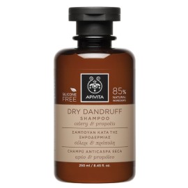 Apivita Dry Dandruff Shampoo Σαμπουάν Κατά Της Ξηροδερμίας, Με Σέλετι & Πρόπολη, 250ml