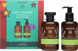Apivita Promo Uplift Your Mood Tonic Mountain Tea Αφρόλουτρο 250ml & Ενυδατικό Γαλάκτωμα Σώματος 200