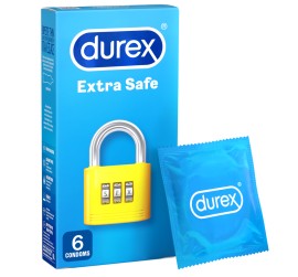 Durex Extra Safe x 6 Τεμάχια