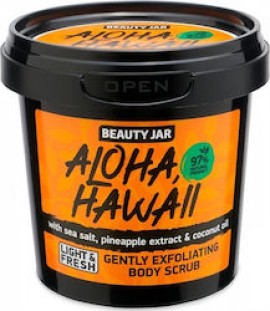 Beauty Jar ALOHA HAWAII Αναζωογονητικό scrub προσώπου και σώματος 200gr
