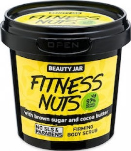 Beauty Jar FITNESS NUTS Συσφικτικό scrub σώματος, 200gr