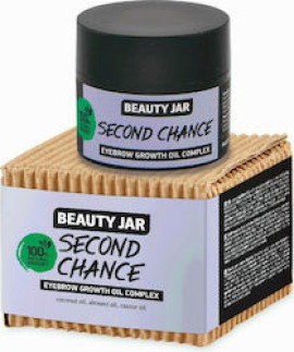 Beauty Jar SECOND CHANCE Έλαιο φρυδιών για όγκο,15ml