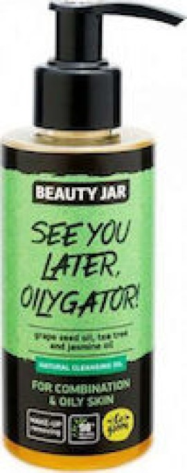 Beauty Jar SEE YOU LATER, OILYGATOR! Καθαριστικό έλαιο προσώπου 150ml
