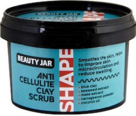 Beauty Jar Shape ANTI-CELLULITE CLAY Scrub Αργίλου Kατά Της Κυτταρίτιδας 380gr