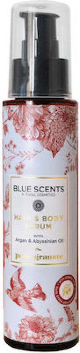 Blue Scents Hair & Body Serum Pomegranate Πλούσιος Ορός για Σώμα & Μαλλιά, 100ml