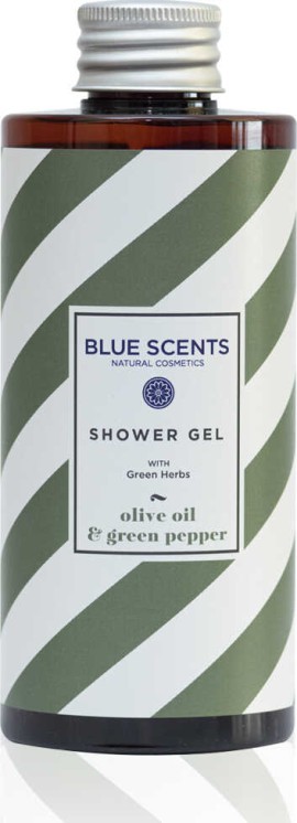 Blue Scents Shower Gel Olive Oil & Green Pepper 300ml
